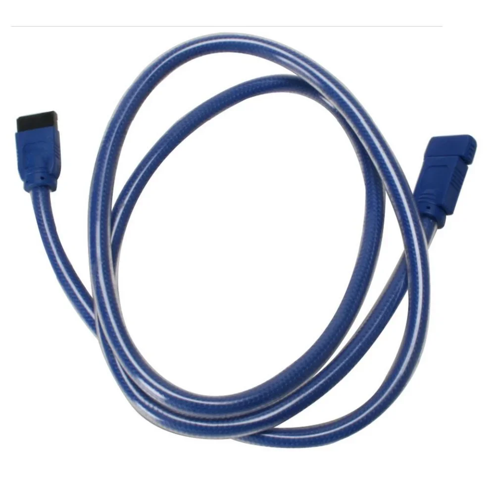 LinkDepot 6ft eSATA to SATA blue cable 3Gb/s Data Transfer Rate (ESATA-SATA-6BU)